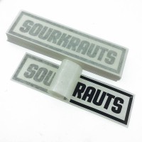 Customized waterproof rub on transfers sticker