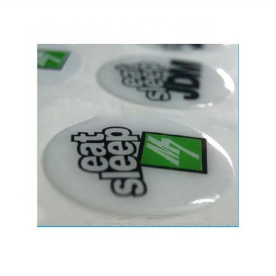 Easy to use Resin polyurethane dome clear epoxy resin dome sticker