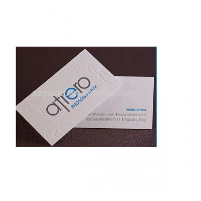 Top quality competitive price color-edged plastic business cards