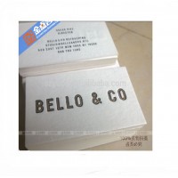 China factory new design custom PVC transparent business card